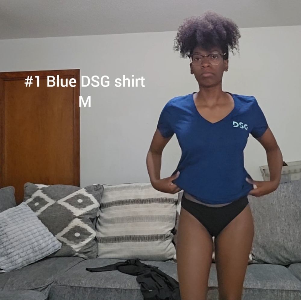 M Blue DSG shirt